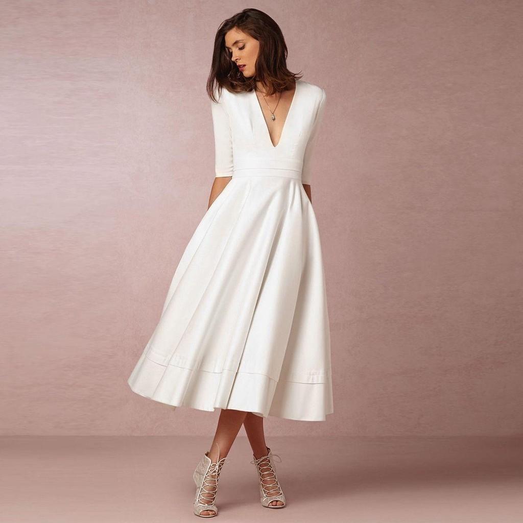 Elegant Casual Knit Dress For Women With V Neckline Available In Various Colors