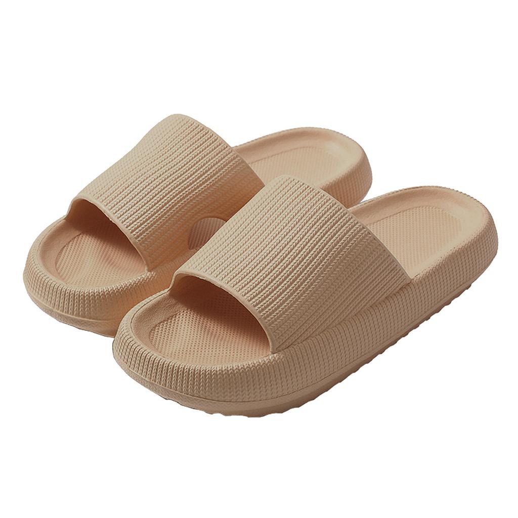 Thick Platform Bathroom Home Slippers Women Fashion Soft Sole EVA Indoor Slides Woman Sandals 2024 Summer Non-slip Flip Flops