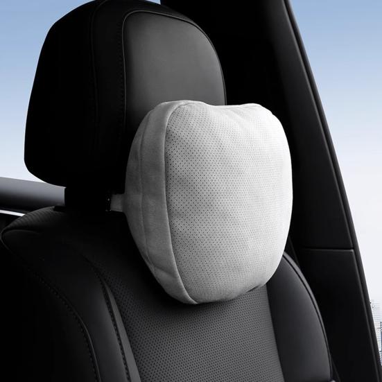 Car Seat Headrest Neck Pillow Wear Resistant Breathable Washable Simple Installation Universal Car Head Support Pillow