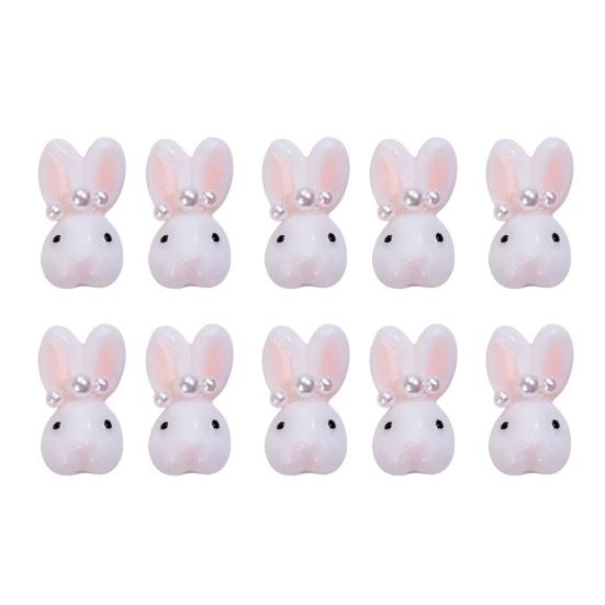 Yousheng 10 шт. украшения для ногтей в виде маленького кролика милые мультяшные украшения для ногтей для красивых и очаровательных аксессуаров для ногтей