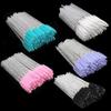 Professional Makeup Beauty Tool Disposable Crystal Eyelashes Brush Comb 50Pcs Eye Lashes Extension Mascara Wands Makeup