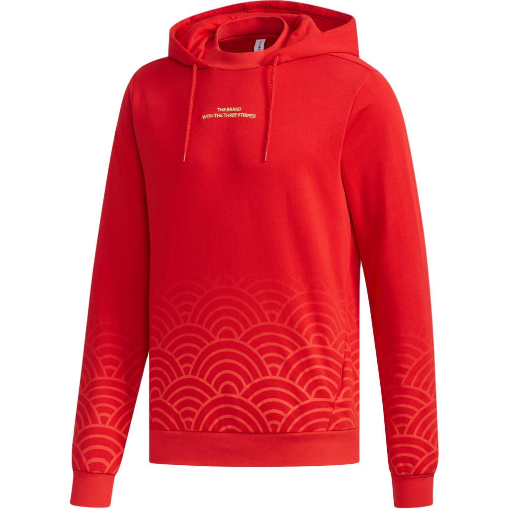adidas Мужские худи Neo Comfortable Casual с облачным узором, светло-малиновые EH6507