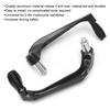 Pair of Motorcycle Brake Clutch Levers Black Protect Guard for 0.9in Aperture Handlebar