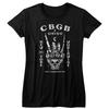 Женская футболка CBGB Новая ИКОНИЧЕСКАЯ ЛОГОТИП КЛУБА NYC ПАНК-РОК Группа Музыка Черная Унисекс Футболка