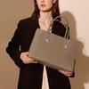 Leather Women's Bag, Large-capacity Commuting Top Layer Leather Tote Bag, Fashionable and Versatile Women's Handbag