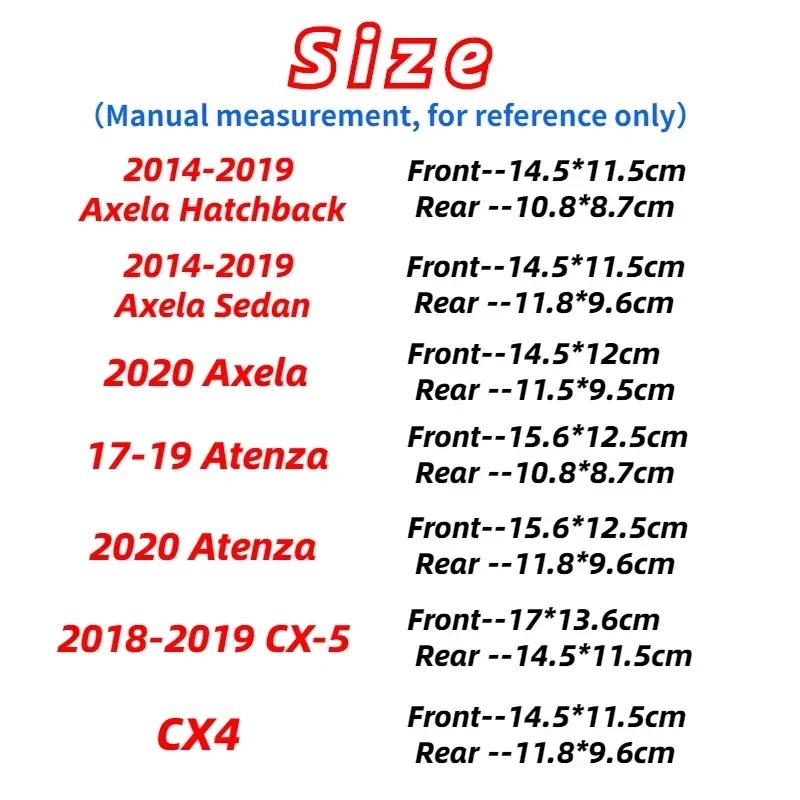 2025 Горячая 1 шт. ABS Наклейка на передний багажник для Mazda Axela Atenza CX4 CX5 CX-5 Замена заднего значка на крышке багажника Новый внешний значок для автомобиля De