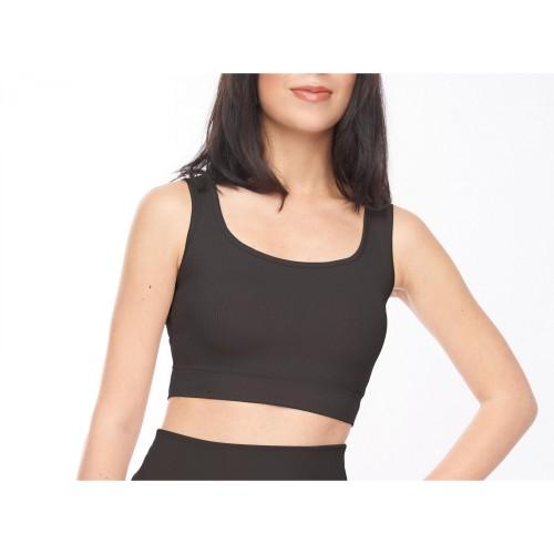 Lookus Womens/Ladies Roda Ribbed Sports Bra