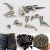 10Sets Decorative Leather Belt DIY Crafts Bag Studs Screw Rivets Metal Shoes Clothes