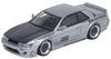 Solido Inno Models Nissan Silvia V1 Pandem Rocket Bunny Silver Finished Product 1/64 (S13)