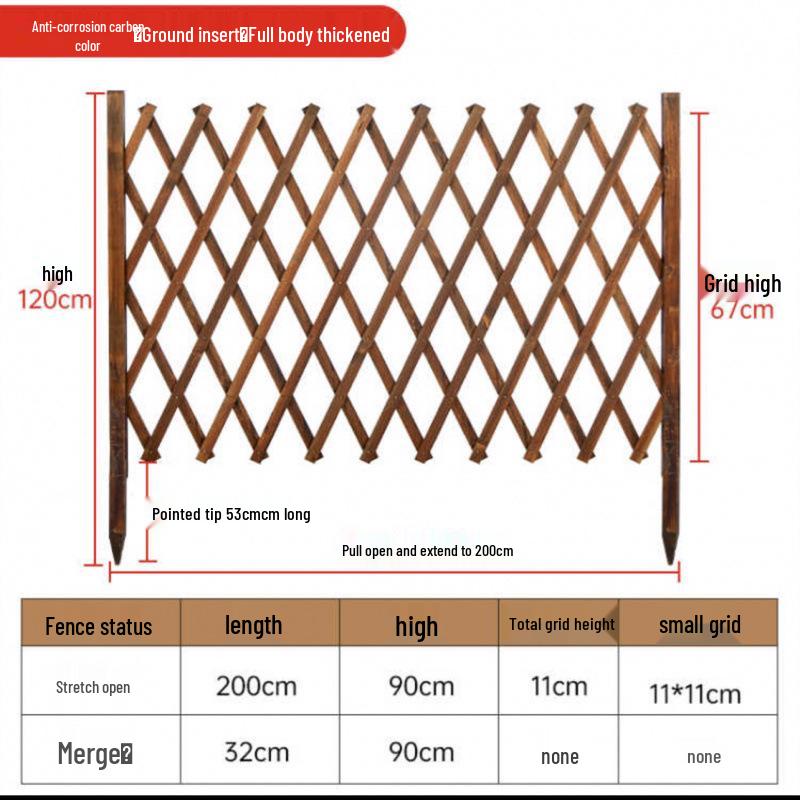 Уличный антикоррозийный раздвижной деревянный забор для сада, двора, крытого балкона и вольера для собак.