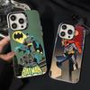 Чехол для телефона W-Batmans-r для iPhone 16 15 14 13 12 11 17 Pro Max Plus Цвет Серебристый Корпус