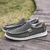 Summer Breathable Sneakers Men Canvas Shoes Slip On Loafers Men Comfty Casual Men Shoes Lightweight Flats Men Walking Zapatos