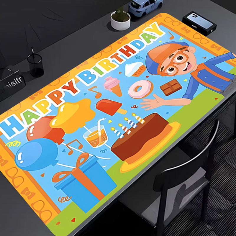 Blippi1 Mouse Pad - Non-Slip Rubber Base, Smooth Surface for Work,Gaming,Office,And Home Use, Desk Mouse Pad