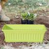 Balcony Planter Container with Drainage Hole And Tray for Home Use