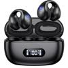 [New In 2024 OWS Earphones] Air Conduction Earphones Bluetooth 5.3 Wireless Earphones Earphones That Don't Block Your Ears Ear Cuff Open Year Air