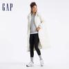 Gap Women's Stand-Up Collar Hooded Long Down Puffer Jacket 680505