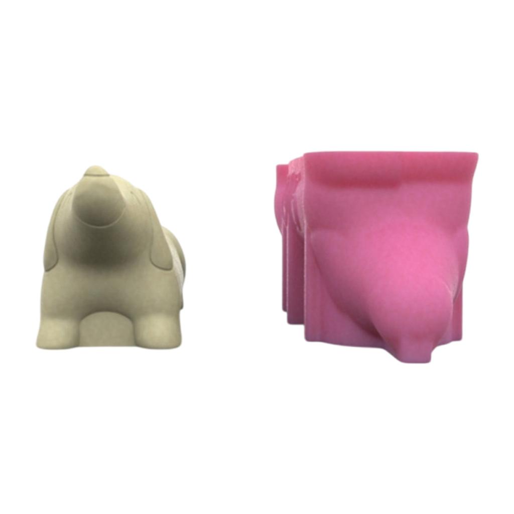 Формы для суккулентных растений Формы для ваз Формы для цветочных горшков в форме собаки-таксы Формы для эпоксидной смолы Формы для держателей ручек