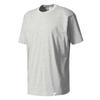 SS23 Solid Color Crew Neck Pullover Short Sleeve T-Shirt Men Tops Gray BQ3050-Grey