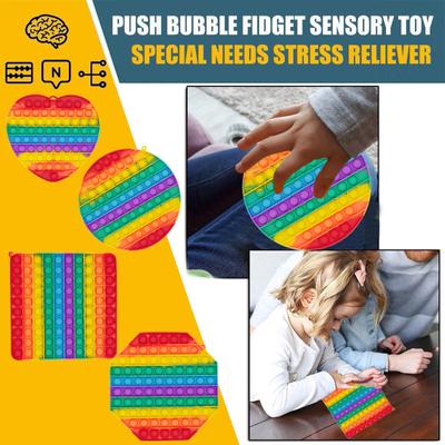 Сенсорная игрушка-пузырь, 1 шт., средство для снятия стресса для особых потребностей
