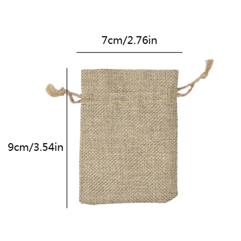 10 шт. больших вместительных сумок для хранения, пыленепроницаемые мешочки для ювелирных изделий, новые подарочные мешочки из мешковины