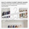 Multi-Function Hanger For Underwear And Straps With Non-Slip Hooks For Home And Dorm Use