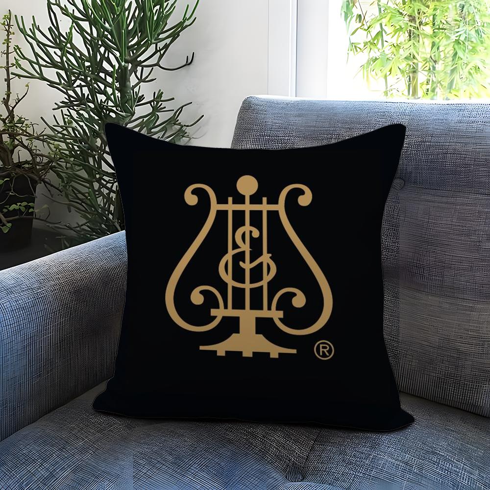 brand S-Steinway & S-Sons Cushion Cover Comfortable Reversible Pillow Cover Ideal for Car Sofa Bedroom & Beyond
