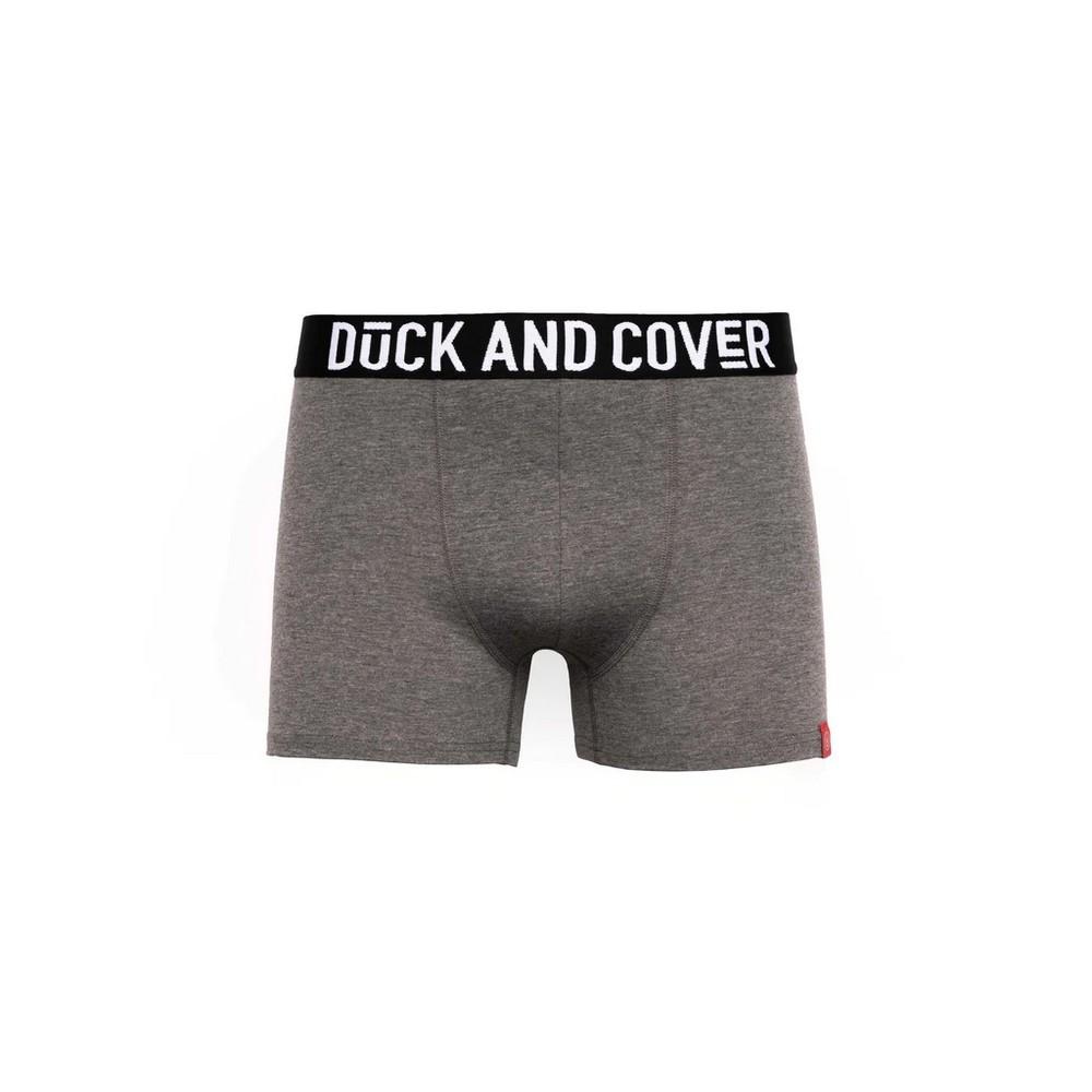 Duck and Cover Mens Darton Marl Boxer Shorts (Pack of 2)
