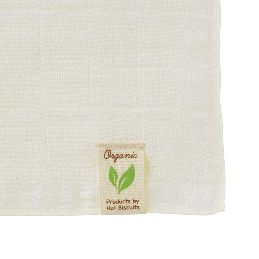 MIKI HOUSE HOT BISCUITS Gauze Handkerchief Set 76-8025-459 (ONE SIZE, Ivory)