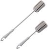 2493 Cup Cleaning Brush Long Handle Bottle Cleaning Sponge Milk Bottle Glass Cups Cleaner Household Glass Coffee TeaPot Brush