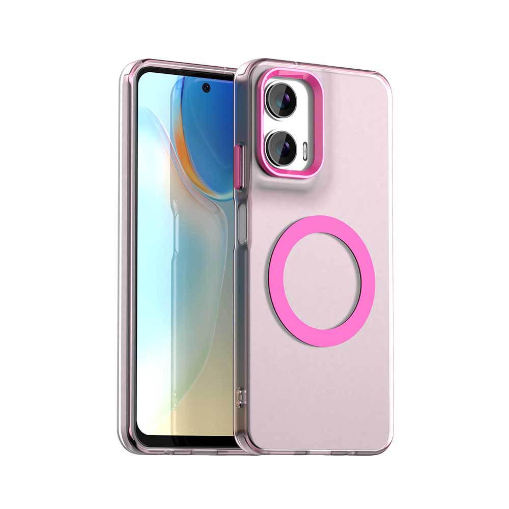 Матовый магнитный чехол для телефона Motorola MOTO Edge 60 Fusion & G86, Совместим с s50 & G56 (трансграничная версия).