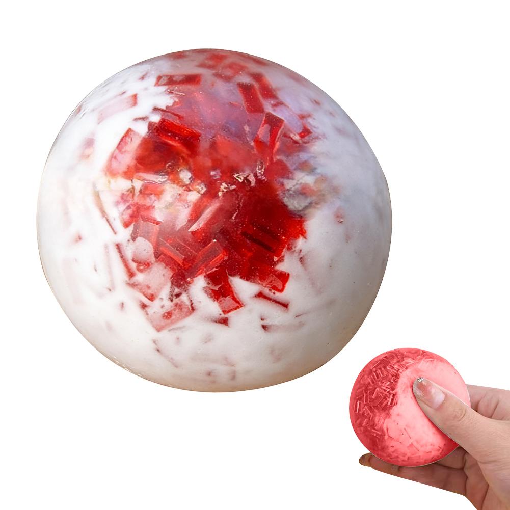 Squeeze Sensory Toy Soft Relaxation Fun Portable Calming Gadgets Kids Adults Colored Ball Fidget Toy For Home School Traveling