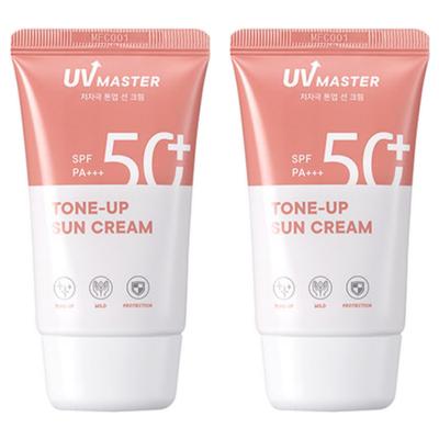 Tony Moly UV Master Tone-up Солнцезащитный крем SPF50+ PA+++ 50 мл x 2 шт. набор, 2 штуки