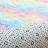 New Rainbow Rug Oversied Fluffy Plush Rugs Large Size Anti-slip Floor Mats Tie-Dye Art Carpet Shaggy Kids Room Living Room Bedside Rug