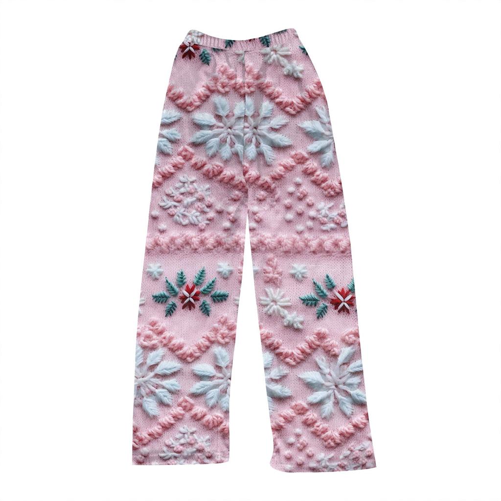 Женские осенне-зимние клетчатые брюки полной длины, спортивные брюки