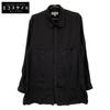 Yohji Yamamoto POUR HOMME Черная рубашка с длинным рукавом HS-B07-200 топы 2 черный б/у