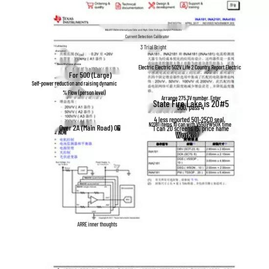 Новый микросхема усилителя тока INA181A4IDBVR SOT-23-6