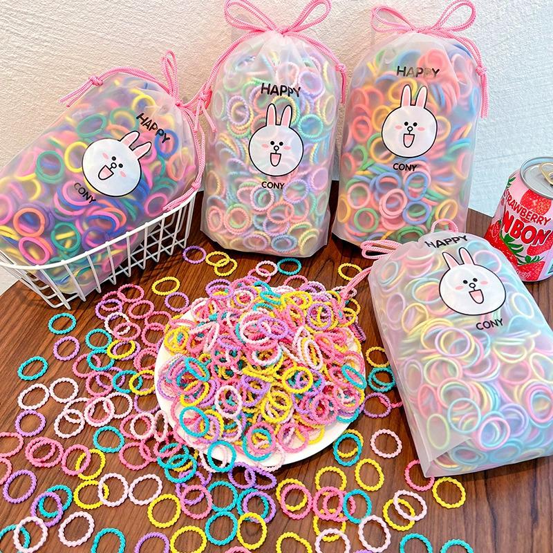 Мягкие эластичные детские резинки для волос — без боли, небольшого размера для маленьких девочек