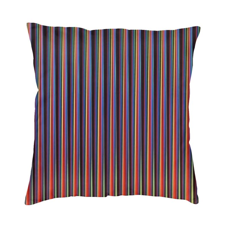 Подушка декоративная наволочка Carlos Cruz Diez Квадрат Перестановок Домашний Декор 3D Двусторонняя Печать Наволочка для Автомобиля