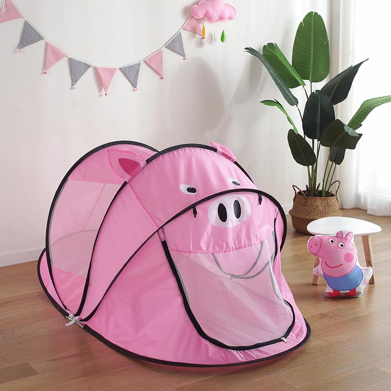 Kids' Indoor Foldable Play Tent with Ball Pool