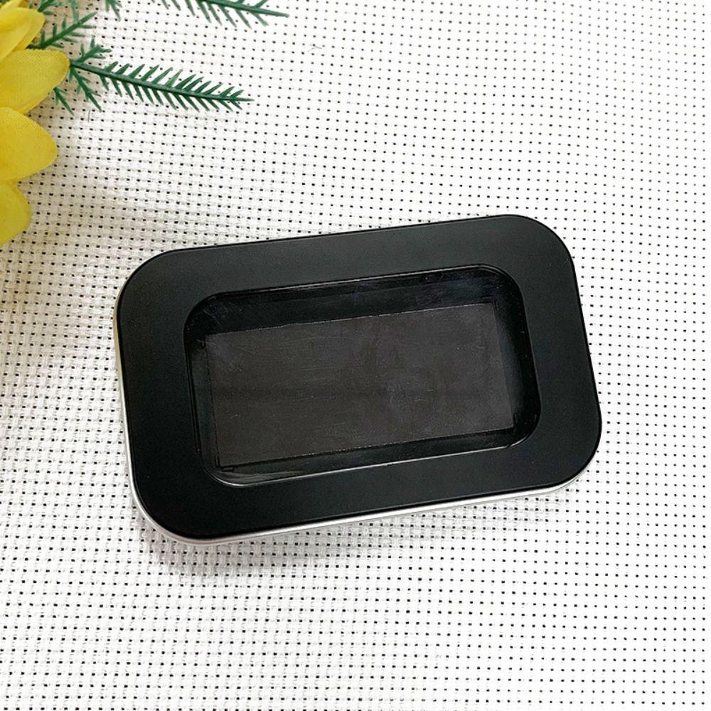 Rectangle Needle Cushion Magnet Storage Box Needle Pad Magnetic Pin Box Pin Needle Storage