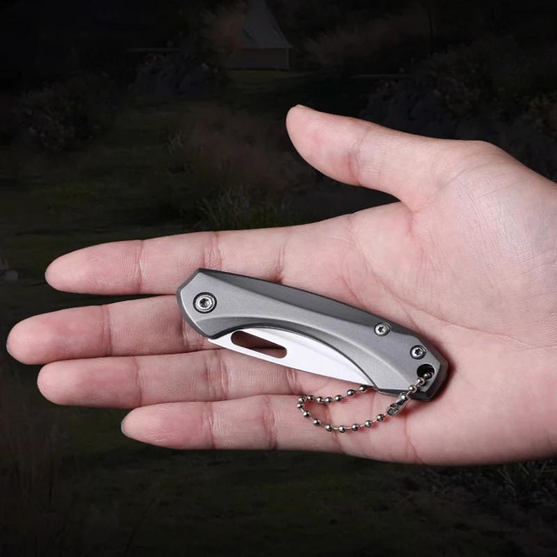 Носите с собой складной нож для кемпинга на открытом воздухе, чтобы было удобно носить его с собой, карманный нож, мини-нож для чистки овощей, бытовой нож для чистки овощей