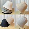 Летняя панама из ледяного шелка для женщин, защита от солнца, шляпа от солнца, большой обхват головы, модная женская новинка 2023