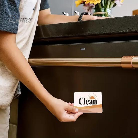 2 шт. грязно-чистый магнит для посудомоечной машины посудомоечная машина грязно-чистый магнитный индикатор акриловый знак украшение для кухни холодильника