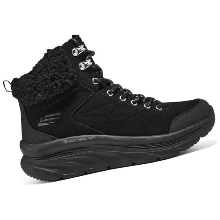 Skechers Dlux Walker Водонепроницаемые утепленные ботинки-дутики до середины икры Женские ботинки 167389-BBK