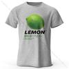 Футболка с забавным дизайном «Лимон» — необычная и игривая летняя вещь, 100% хлопок, комфортный крой