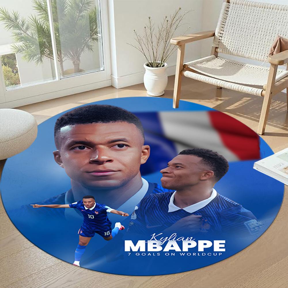 Barcelona Round Floor Rug Design for Outdoor Study room Decorate room Entryway Antislip Round Carpet Office home decor Birthday Christmas Gift