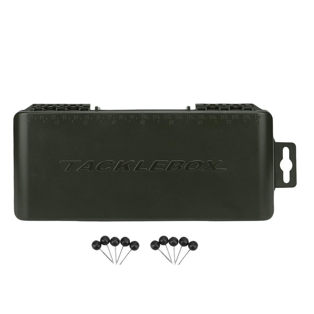 Европейский рыболовный ящик для хранения лески с магнитами, большой вместимости, с петлями из нержавеющей стали и съемными крючками.