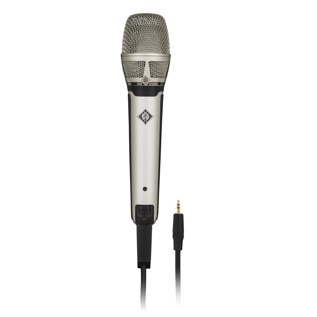 BAIFEILI KK205 Handheld Wired Microphone,34mm Large Diaphragm Cardioid Condenser Mic for Speakers, Karaoke Machine, Amp, Mixer