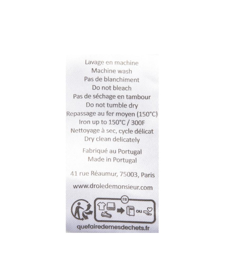 DROLE DE MONSIEUR Le T-Shirt Slogan Ml - Brown