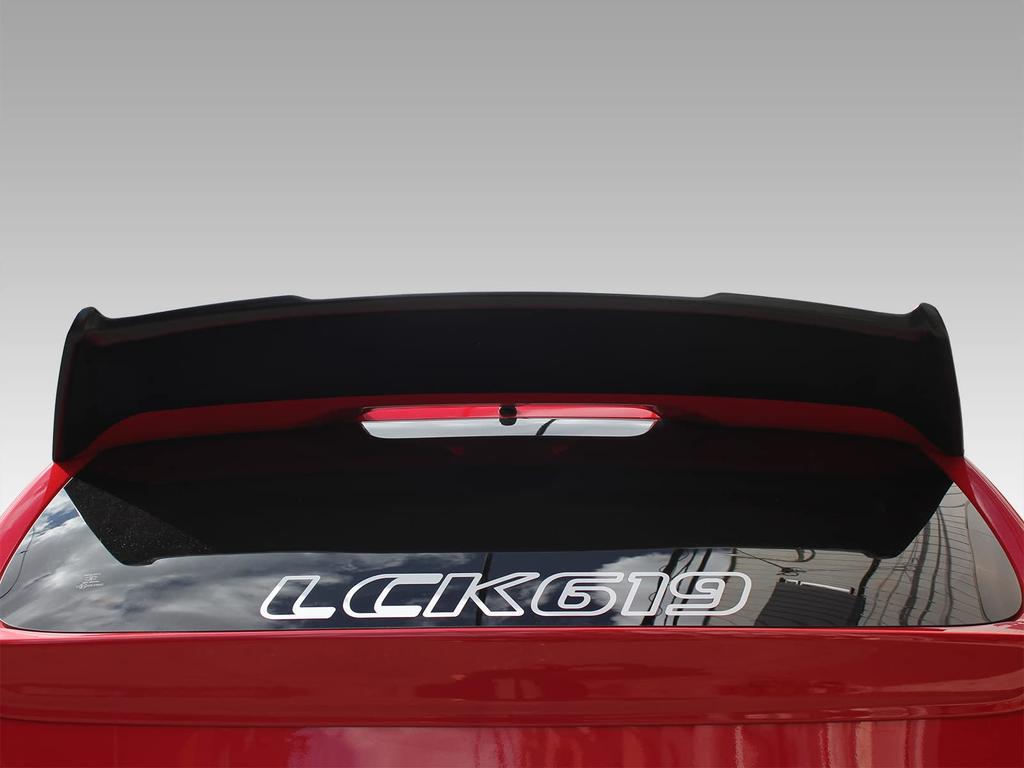 Rear Roof Spoiler Type 2 for Toyota Matte Black Alto, Lck619, ABS,